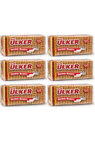 Ülker Pötibör Bisküvi 175 Gr X 6 Adet