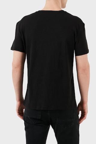 Tommy Jeans Erkek T Shirt Dm0dm21303 Bds Siyah Siyah