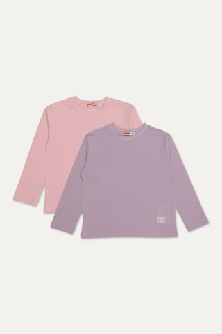 Funfair 2'li Çocuk Sweatshirt 251bsc-s10.e Pembe/lila