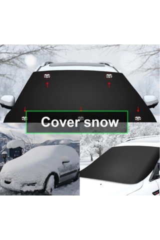 Oto Ön Cam Kar Buz Örtüsü