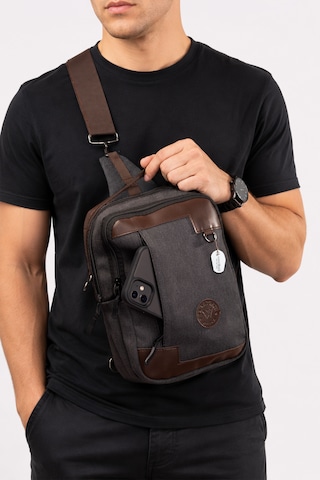 Westbag El Omuz Çapraz Askılı Ve Göğüs Çantası Bodybag Antrasit