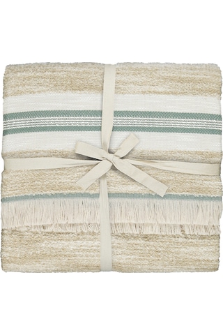 Sarev Clyde Bej Throw 130 170 Cm