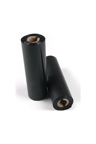 Wax Ribbon 110MM 300M. Wx-10Fbk Standart Outside1/2 Inç Dışa Sa