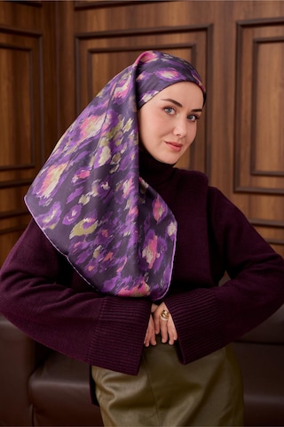 Silk Home Twill İpek Eşarp 11492-10 Mor