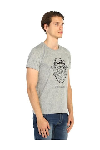 Bant Giyim - Joy Division Gri Erkek T-Shirt Tişört