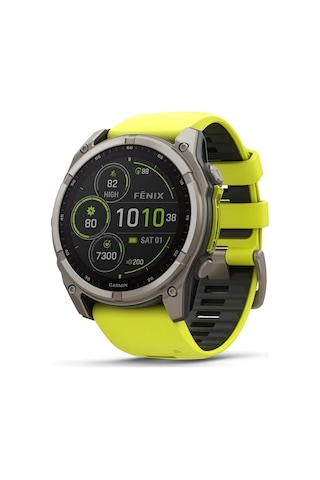 Garmin Fenix 8 51 MM Solar Akıllı Saat (Distribütör Garantili)