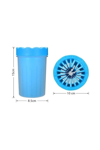 Büro Ev Evcil Hayvanı İçin Silikon Jel Fırça Mini Kedi Köpek Pati Yıkama Kovası