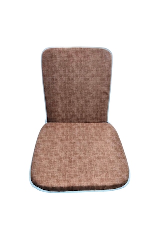 1 Adet Mandaş Midi Sandalye Minderi, Bahçe Sandalye Minderi-kahve