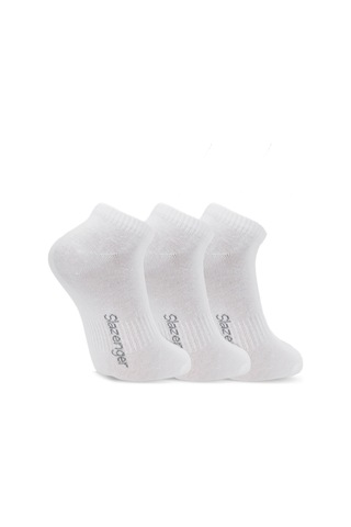 Slazenger Jadıra 3 Lü Erkek Beyaz Çorap Beyaz