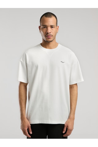 Everlast Ever Classics Oversize Arkası Baskılı Beyaz Erkek Tişört Beyaz