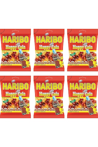 Haribo Happy Cola 6 x 80 G