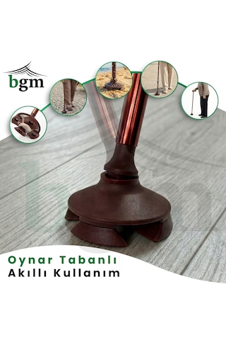 Bronz Akıllı Baston-- Yüksek Kalite Denge Bastonu Kahverengi/bronz