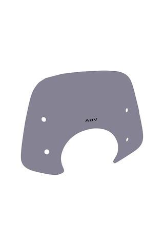 ABV Arora Cappucino Füme Ön Cam 33.5 x 45 CM + Bağlantı Ekipmanı