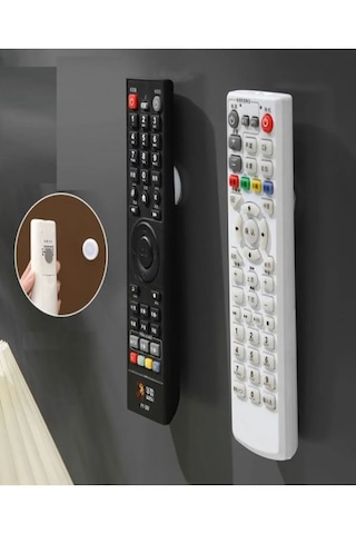 Tineke 2 Adet Mıknatıslı Çok Amaçlı Kumanda Modem Ve Telefon Tutu Beyaz