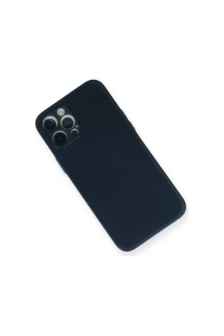 Newface Apple iPhone Uyumlu 12 Pro Kılıf Pp Ultra İnce Kapak Semeglbl - 63 - Mavi