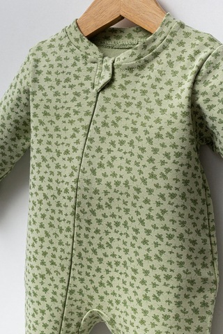 Bebitof Uçan Ördek 10parça Pamuklu Hastane Çıkışı Yeşil