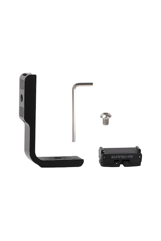 Hombey Sunnylife Insta360 X4 İçin Dikey-yatay Çekim Dönüştürücü L Tipi Braket Manyetik Adaptörlü Genişletme Aksesuarı X4-zj826