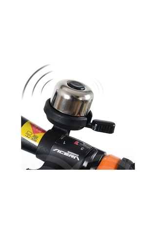 Bianchi Plus Çın Çın Bisiklet Zili Siyah & Beyaz-Siyah