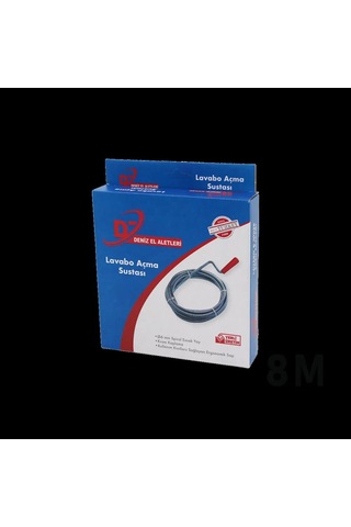 Jenerik 8 M Spiral Esnek Yay Lavabo Gider Açıcı