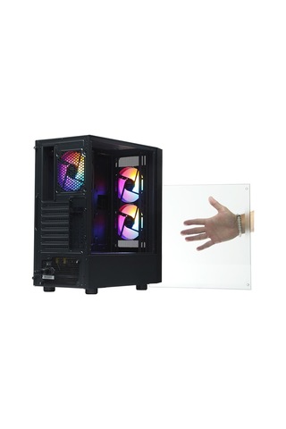 Dark DKCHGT500 GT 500W 3x12 CM FRGB Fan USB 3.0 ATX Oyuncu Kasası