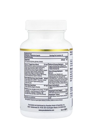 Paradise Herbs, Earth's Blend, Magnesium, 90 Vegetarian Capsules