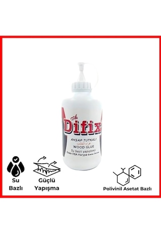 Su Bazlı 200 Gram Kokusuz Beyaz Ahşap Tutkalı