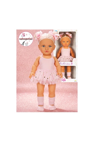 Büyük Boy Et Bebek 46cm Kokulu Kutulu Model Bebek Balerin Tina Bebek Tina Balerin 46cm Pembe