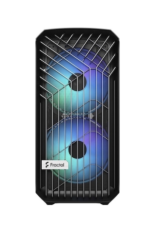 Fractal Design Torrent Compact FD-C-TOR1C-02 RGB Temperli Cam Oyuncu Bilgisayar Kasası Siyah