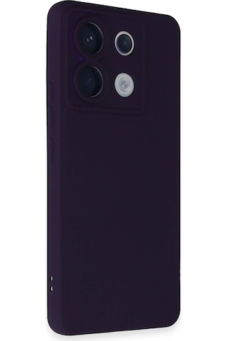 Gld-spt- Newface Xiaomi Redmi Note 13 Pro 5g Kılıf Nano İçi Kadife Silikon - Mor