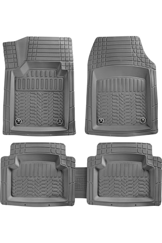 Fiat Bravo Havuzlu Universal Paspas Krom Gri Renk