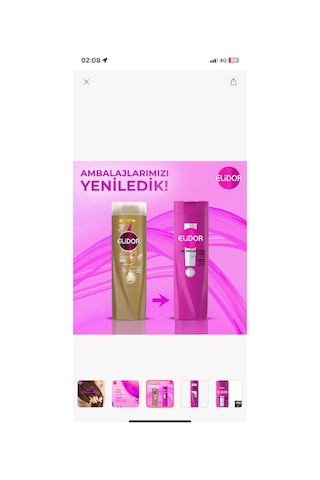 Elidor Superblend Saç Bakım Şampuanı 400 Ml