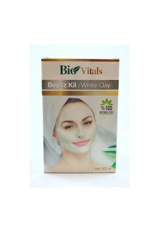 Bio Vitals Beyaz Kil Maskesi 200 G