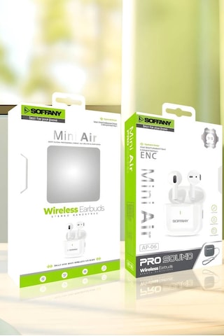Soffany AP-06 Mini Bluetooth 5.3 Kulak İçi Kulaklık