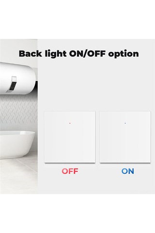 Suofeng Akıllı Su Isıtıcı Anahtarı: Wifi Ve Ble Çift Mod, Ses Kontrolü, Google Home Uyumlu, Zamanlayıcılı Panel Anahtarı