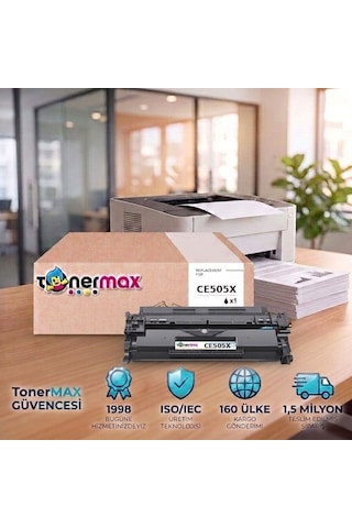Hp Laserjet P2050 . Toner Çipli Ce505x 4'lü 6.500 Sayfa