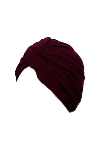 Dış Bone Hazır Geçmeli Tarz Tesettür Bordo Hijab Sosyete Bone Süslü Sandy Kumaş Çok Renkli