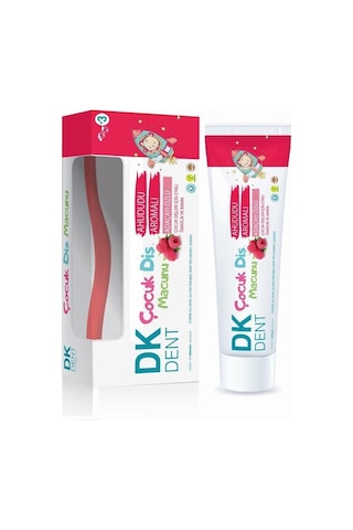 Dermokil DK Dent Ahududu Aromalı ve Adaçayı Özlü Çocuk Diş Macunu 50 ML + Diş Fırçası Dermokil DK Dent Ahududu Aromalı ve Adaçayı Özlü Çocuk Diş Macunu 50 ML + Diş Fırçası
