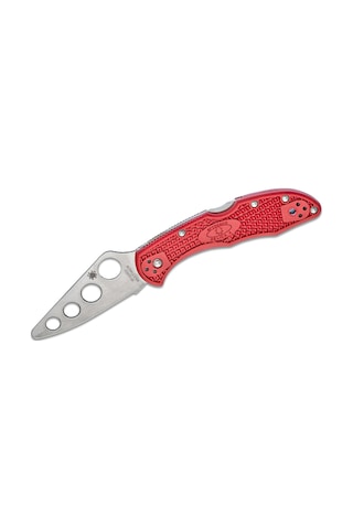 Spyderco C11tr Delica Trainer Kırmızı Kamp Çakı Kırmızı