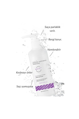 Turunculaşma Karşıtı Mor Şampuan Silver Şampuan 500 Ml