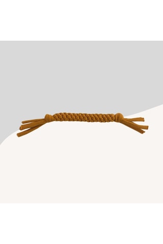 Küçük Irk Köpekler İçin Isırma İpi 17-18cm Hardal