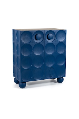 Circles Ahşap Bar Dolabı