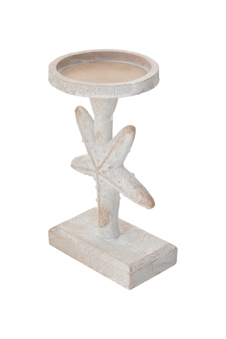 Mudo Home Starfısh Mumluk Beyaz 11x10x20 Cm 696123