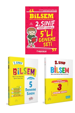 Zeki Çocuk Markaj 2.sınıf Bilsem Deneme Sınavı Seti Zeki Çocuk Markaj 2.sınıf Bilsem Deneme Sınavı Seti
