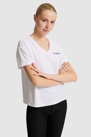 U.S. Polo Assn. U.s. Polo Assn. Kadın Beyaz Tişört 50323493-vr013