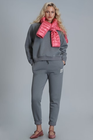 Lufian Uwen Örme Kadın Sweatshirt - Nefti Yeşil 122030001100640