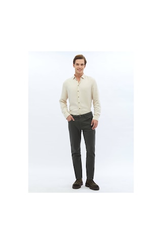 Kip Ekru Fitilli Dokuma Casual Gömlek 4112494 Ekru