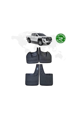 Toyota Hilux Uyumlu 4'lü Paçalık Seti