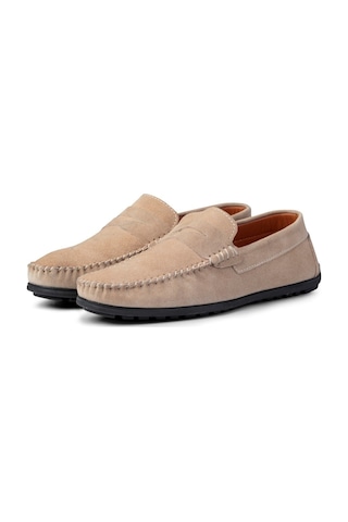 Naran Hakiki Deri Erkek Günlük Ayakkabı, Loafer Ayakkabı, Hafif Ayakkabı, Süet Ayakkabı