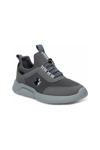 Jagulep Dune-26 Deri Slip On Anatomik Taban Erkek Sneaker Füme Siyah 45-47 Füme