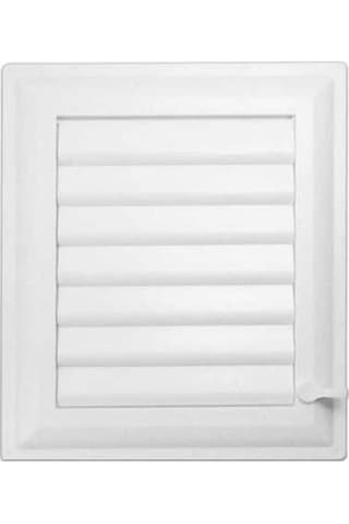 Plastik Menfez Banyo / Wc Havalandırma Menfezi Panjur 60X60 Cm (97049504)